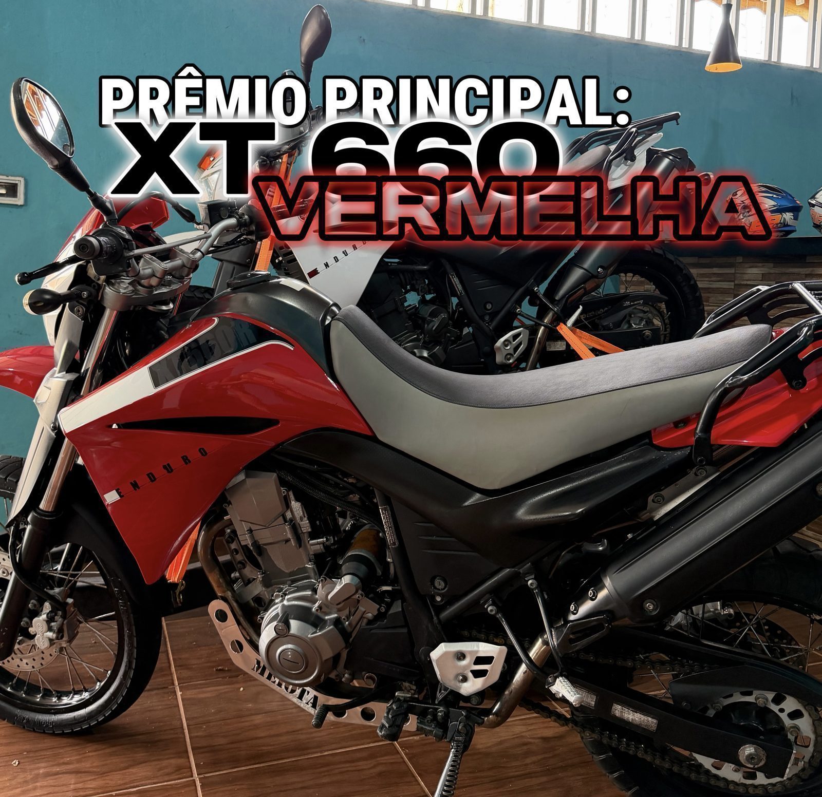 XT 660 VERMELHA
